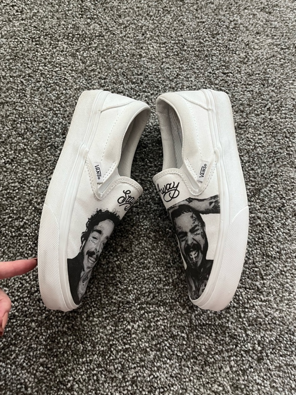 Custom Post Malone Vans - Picture 5 of 6